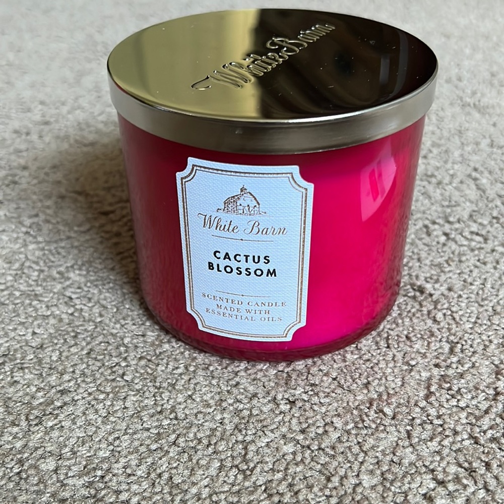 Bath and body candle